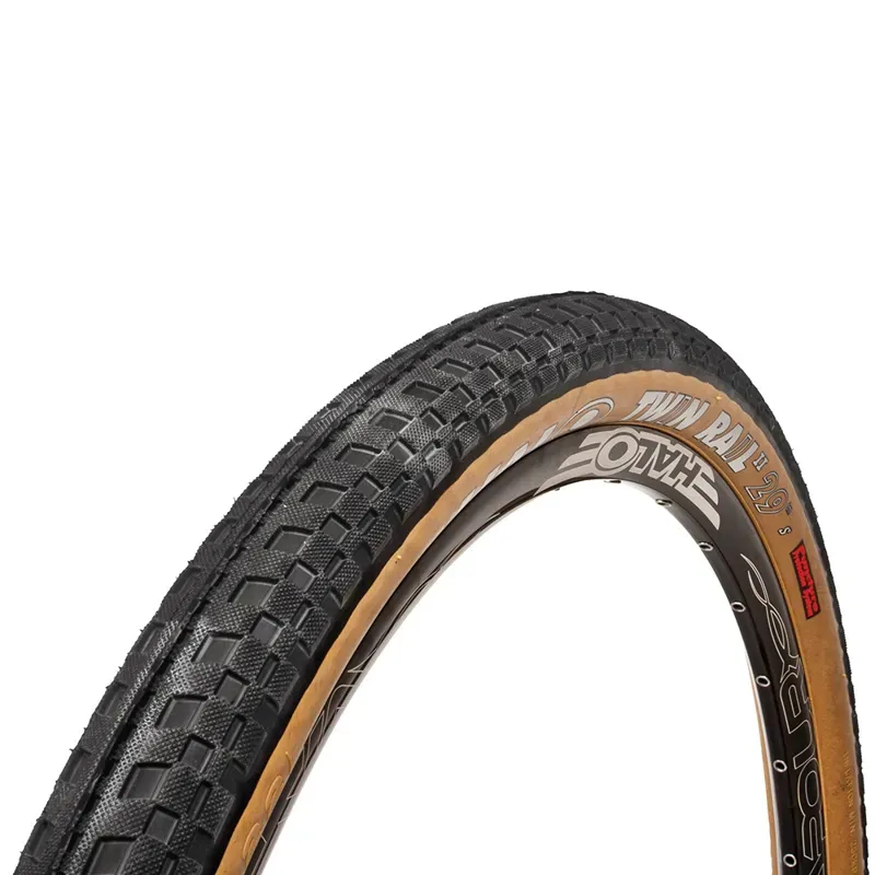 Halo Twin Rail II SLR 29-inch Tyre in Black/Skinwall