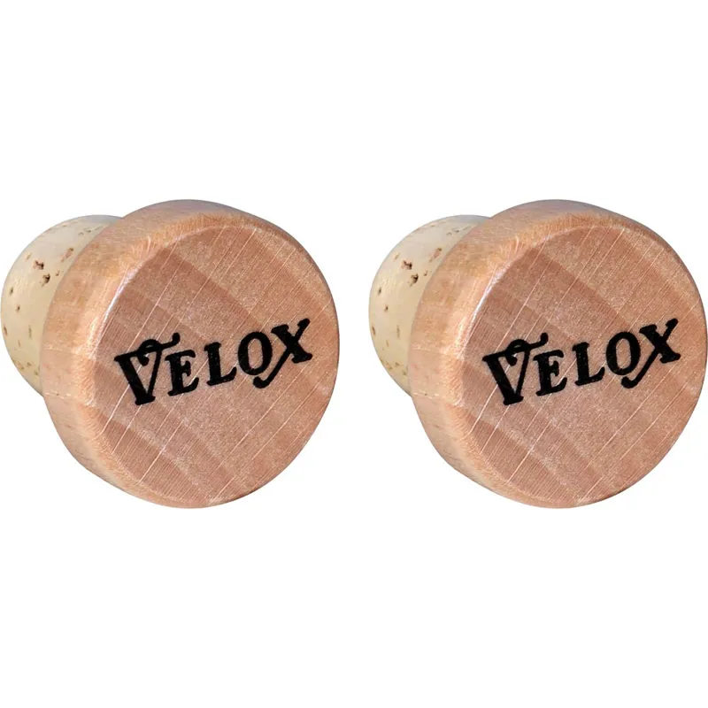 Velox Wine Cork Bar End Plugs in Brown