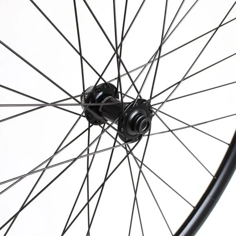 Road Front Wheel Shimano Tiagra CL Hub TA 100x12mm 28mm Aero Rim black