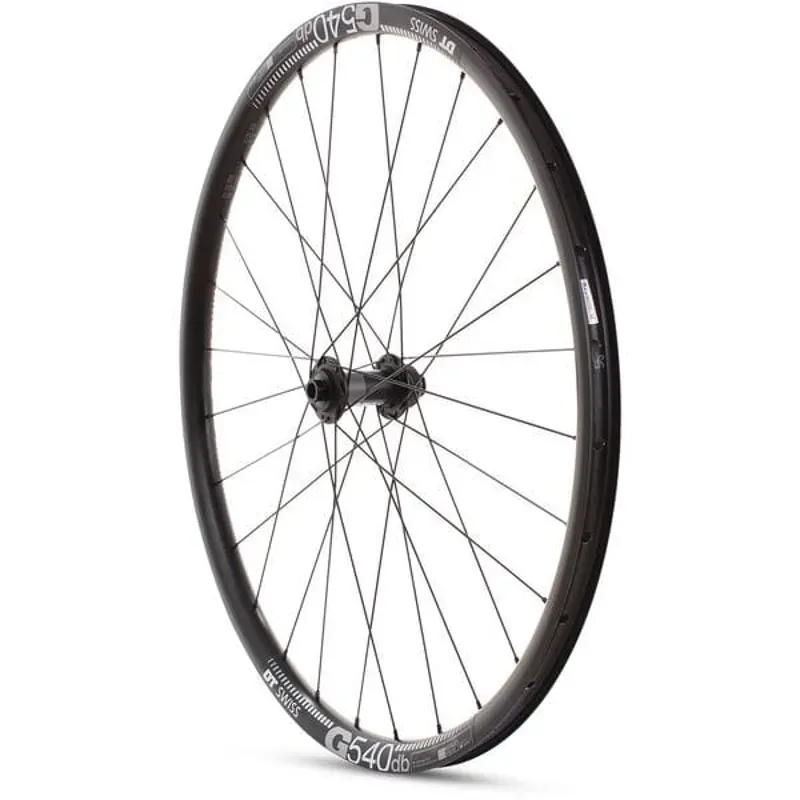 Gravel Front Wheel DT 370 - Black
