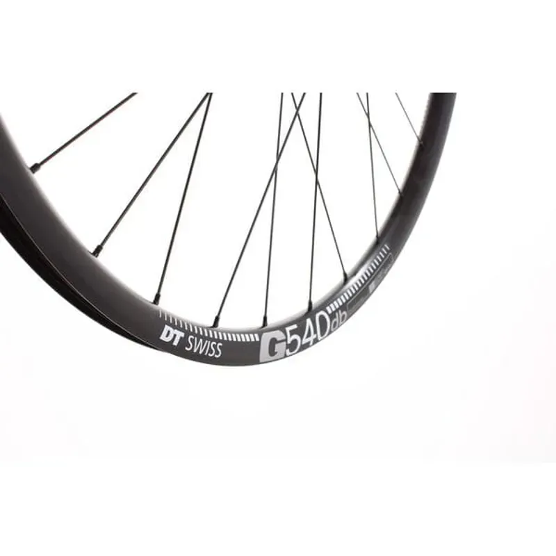 Gravel Front Wheel DT 370 - Black-3
