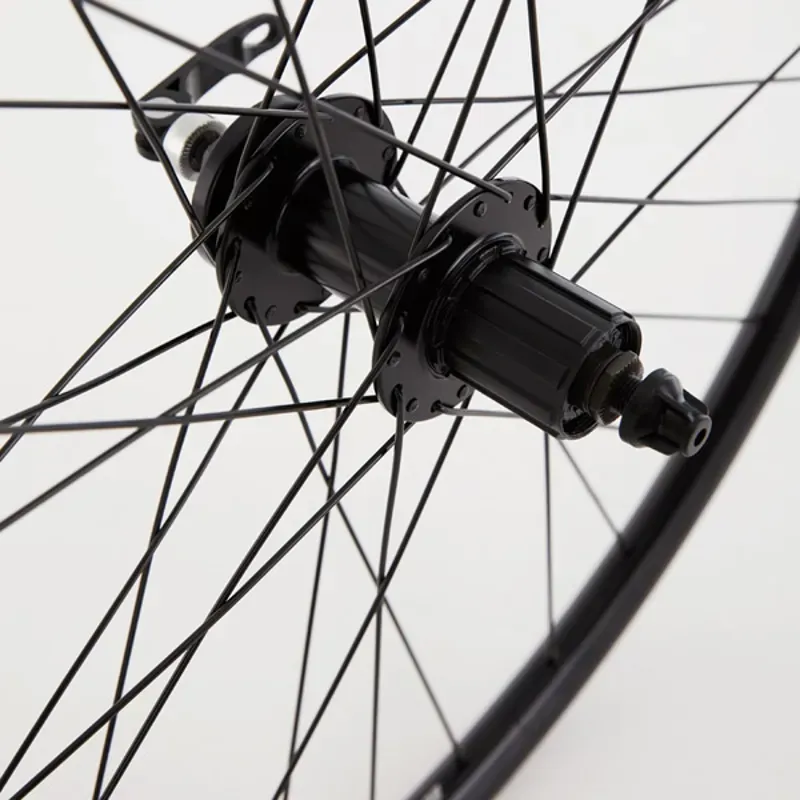 MTB Rear Disc Quick Release Cassette Wheel black 26 inch-2