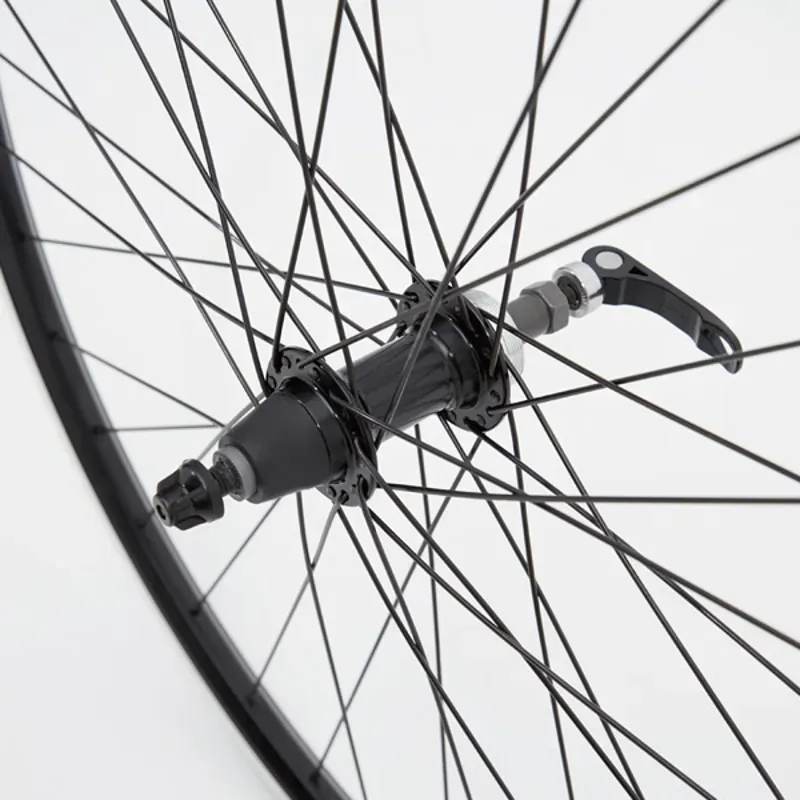 MTB Rear Quick Release Screw On Wheel black 27.5 inch-2