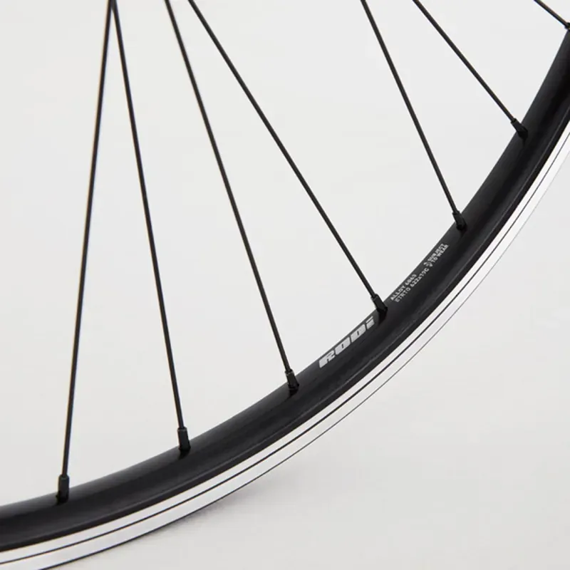  Hybrid Rear Quick Release Cassette Wheel black 700c 135mm QR-2