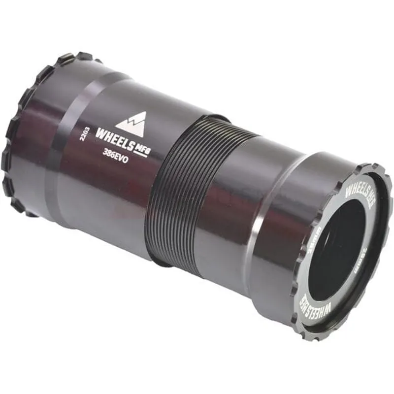 Wheels Manufacturing Praxis M30 28/30mm 386Evo ABEC-3 Bottom Bracket in Black 