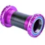 Wheels Manufacturing 29mm Crank BSA Threaded DUB Bottom Bracket in Purple