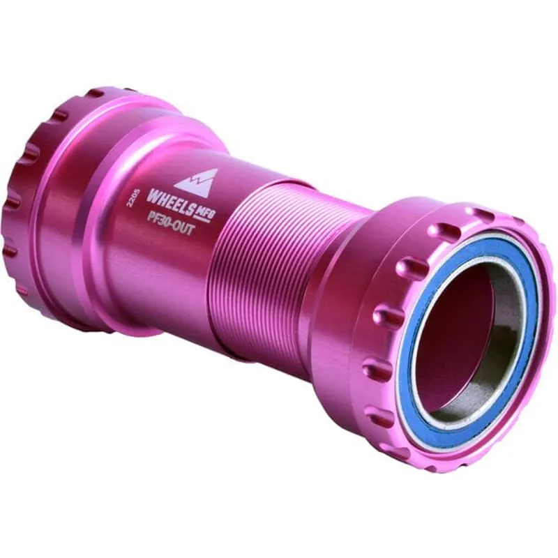 Wheel Manufacturing 29mm Crank PF30 Outboard DUB Bottom Bracket in Pink