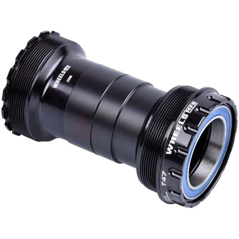 Wheels Manufacturing 30mm Cranks T47A Outboard ABEC Bottom Bracket in Black