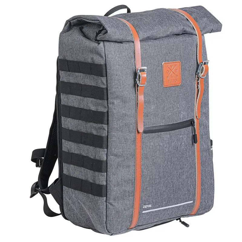 Zefal Urban Backpack/Pannier Bag in Grey