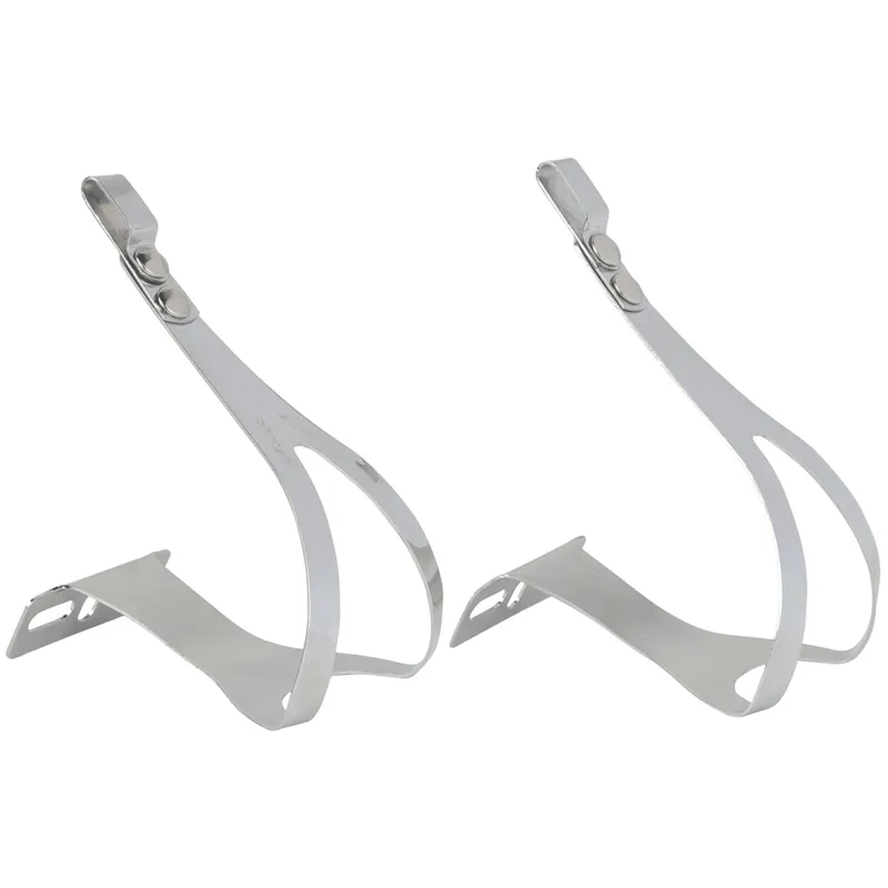 Zefal Christophe Steel Toe-Clips in Silver