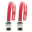 Zefal Christophe Leather Straps in Red